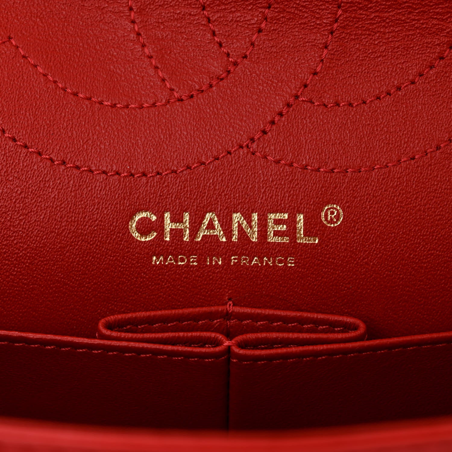 Chanel Lambskin Quilted 2.55 Reissue 226 Flap Red 6 of 11
