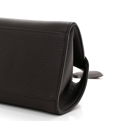 Salvatore Ferragamo Hammered Calfskin Mini Hug Bag Burnt Ocra 9 of 9