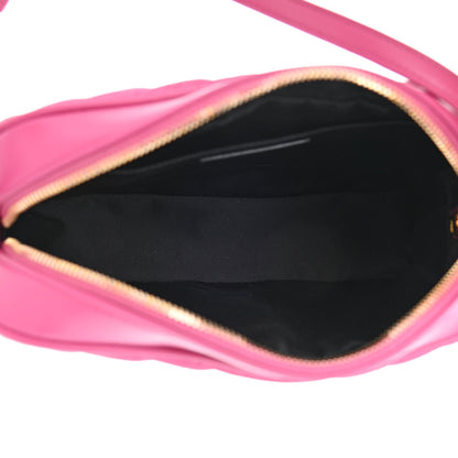 Saint Laurent Suede Matelasse Monogram Lou Camera Bag Rose 5 of 8