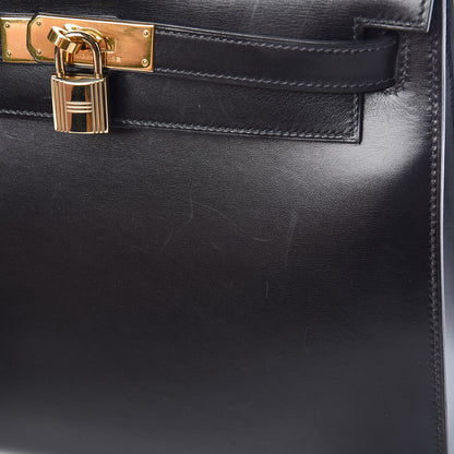 Hermes Box Kelly Sellier 28 Black 12 of 43