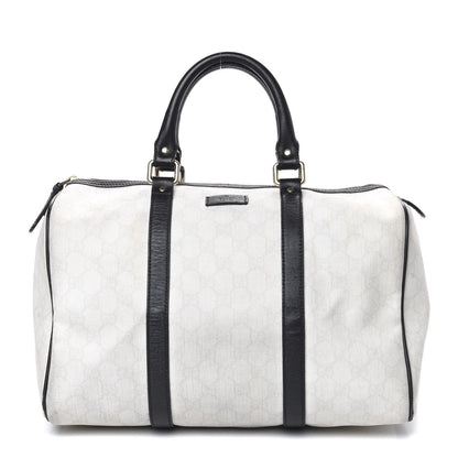 Gucci GG Plus Monogram Medium Joy Boston White Black 1 of 18