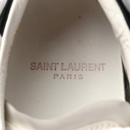 Saint Laurent Nappa Star Court Sneakers 37.5 Off White 8 of 9