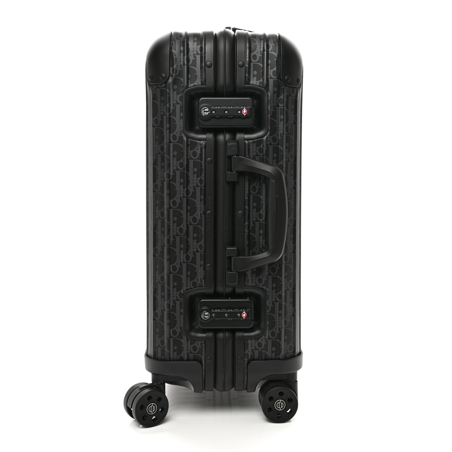 X RIMOWA Aluminum Gradient Cabin Luggage Black Multi