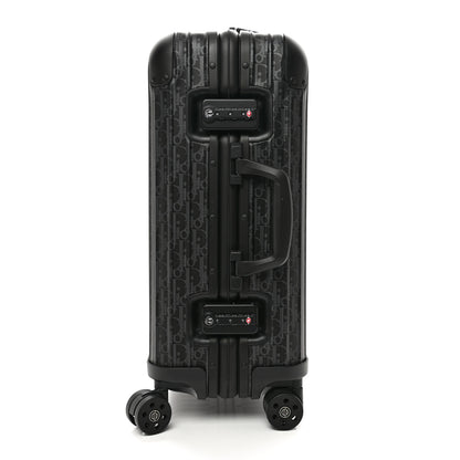 Christian Dior X RIMOWA Aluminum Gradient Cabin Luggage Black Multi 3 of 12