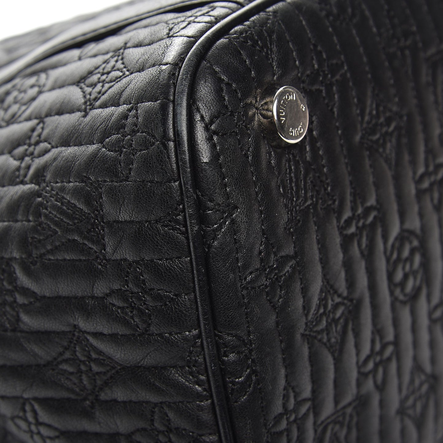 Monogram Lambskin Antheia Ixia MM Black
