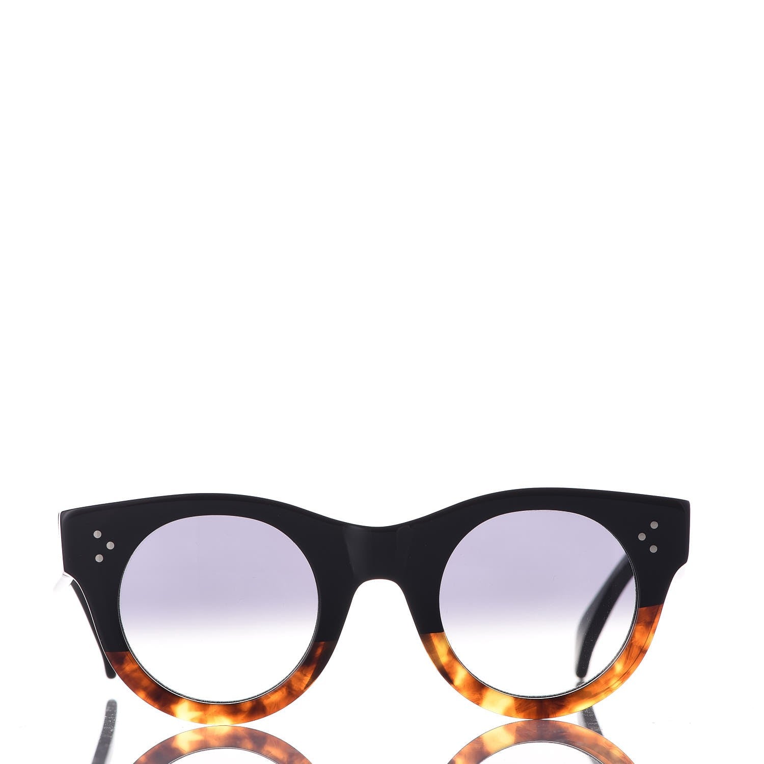 Celine Sunglasses CL 41425/S Black Havana 2 of 7