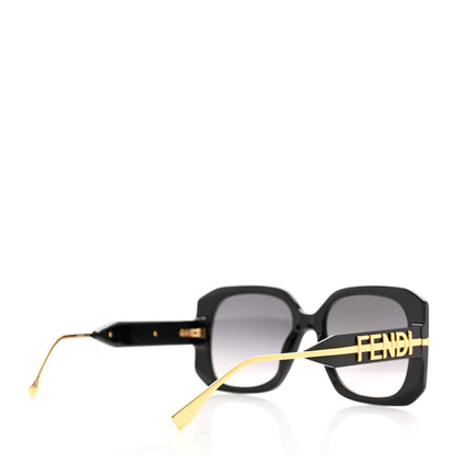Fendi Acetate Fendigraphy Sunglasses FE40065F Black 4 of 6