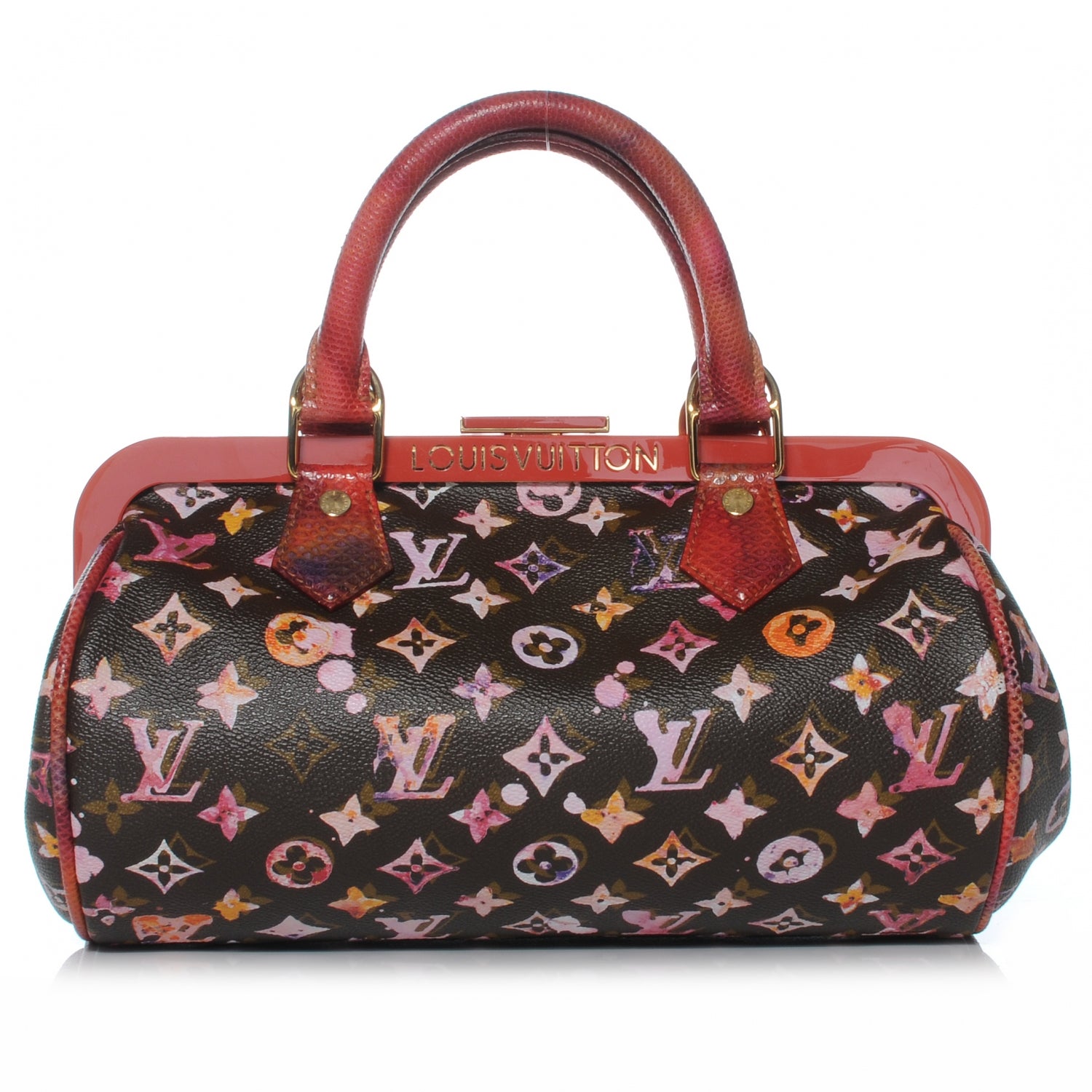 Louis Vuitton Watercolor Aquarelle Frame Papillon Brown 1 of 8