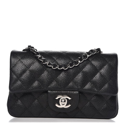 Chanel Caviar Quilted Mini Rectangular Flap Black 1 of 7