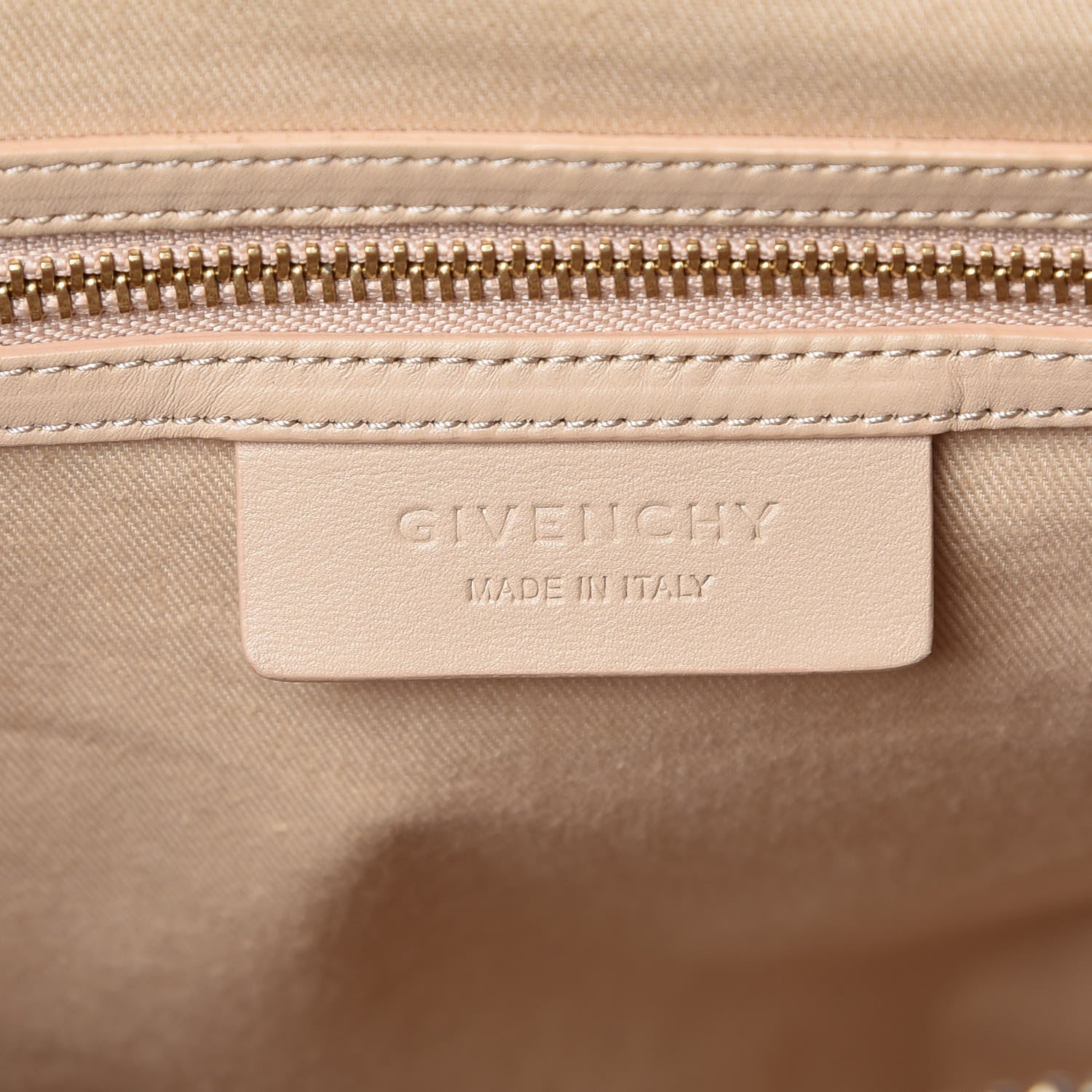 Givenchy Smooth Calfskin Medium Bi-Color Antigona Orange Beige 6 of 15