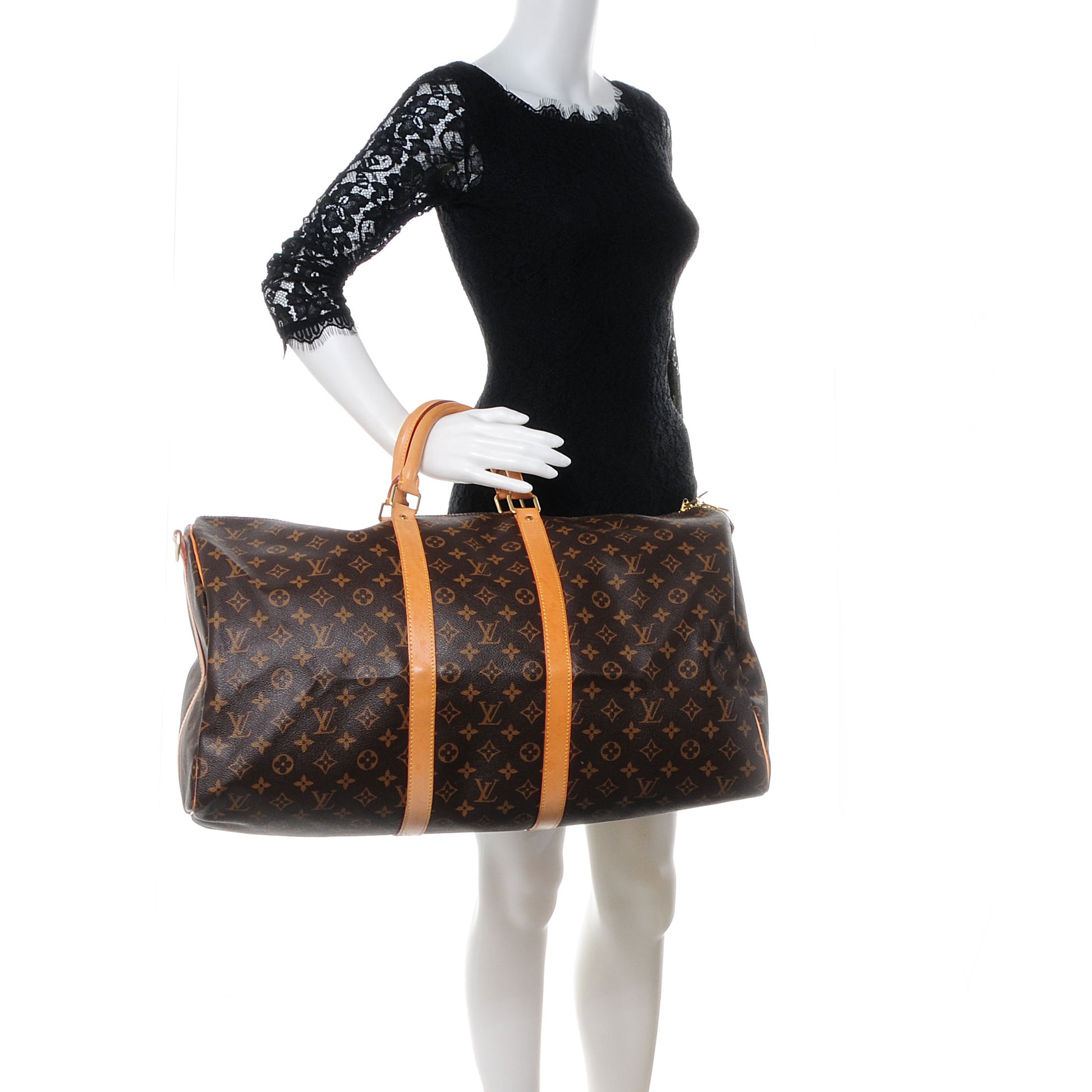 Louis Vuitton Monogram Keepall Bandouliere 55 2 of 7
