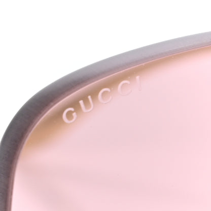 Gucci Rimless Sunglasses GG0352S Gold Flash Pink 8 of 8