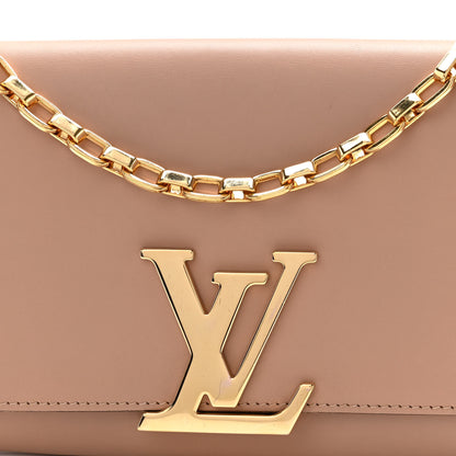 Louis Vuitton Calfskin Chain Louise Nude 8 of 10