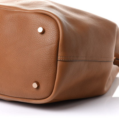 Burberry Grainy Calfskin Large Ashby Hobo Sand 10 of 11
