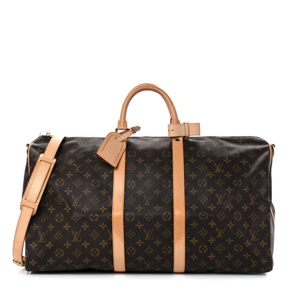 Louis Vuitton Monogram Keepall Bandouliere 55 1 of 14