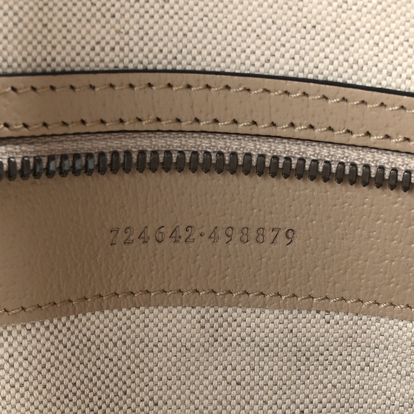 GG Supreme Monogram Textured Dollar Calfskin Web Medium Savoy Duffle Bag Beige Mystic White Oatmeal