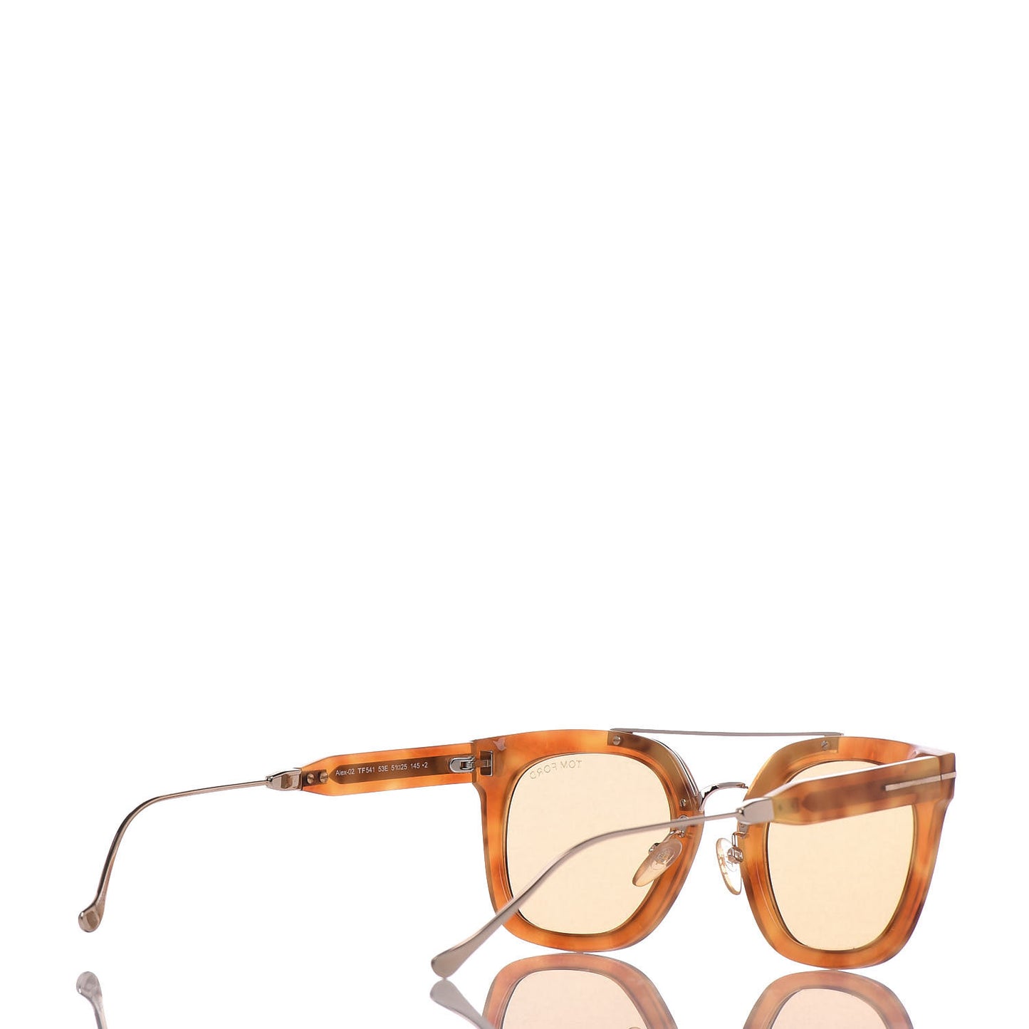 Alex Squared Sunglasses TF541 Blonde Havana Brown
