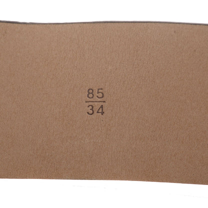 Chanel Calfskin CC Logo Belt 85 34 Brown 5 of 6