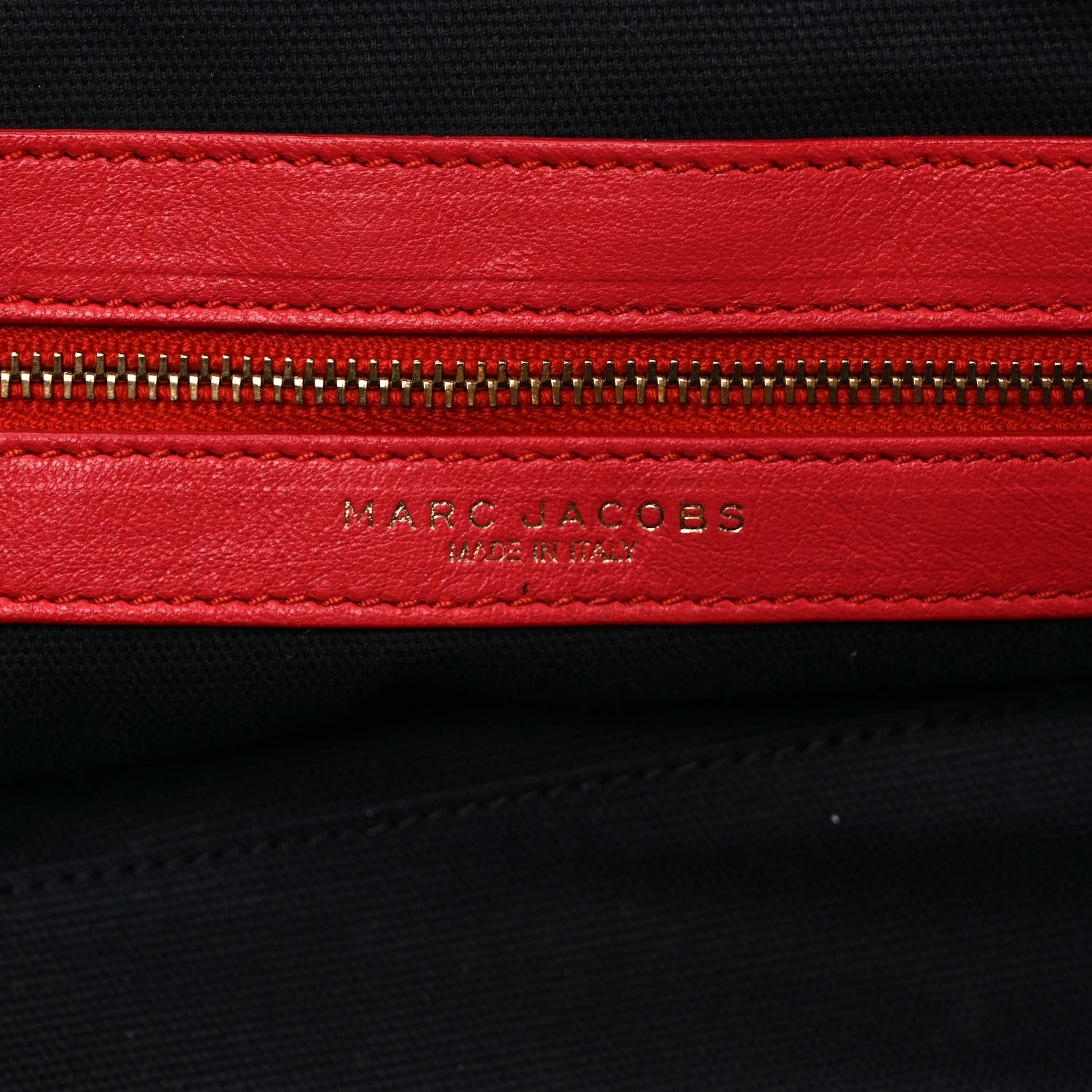 Marc Jacobs Calfskin Quilted Leather Stam Bag Red 6 of 11