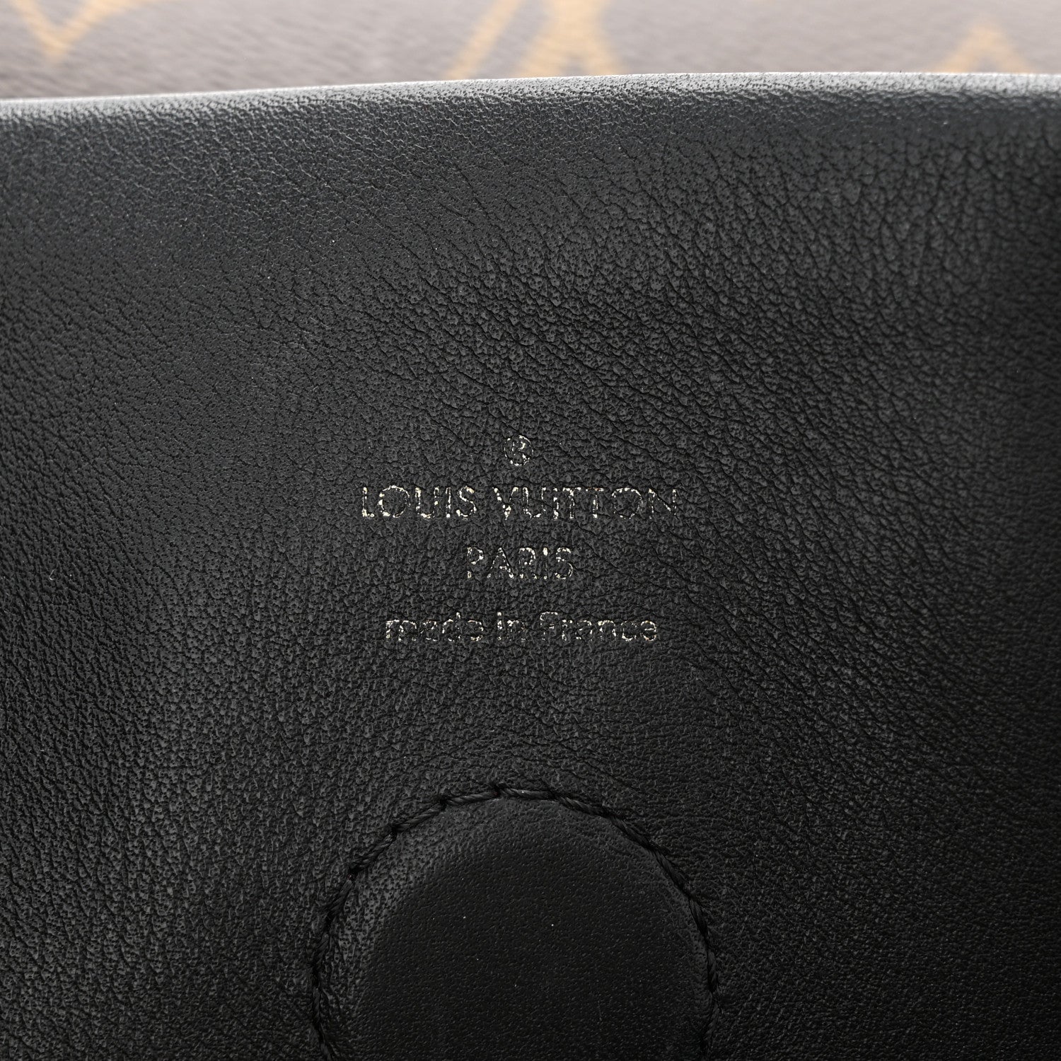 Louis Vuitton Monogram Tuileries Hobo Black 6 of 10
