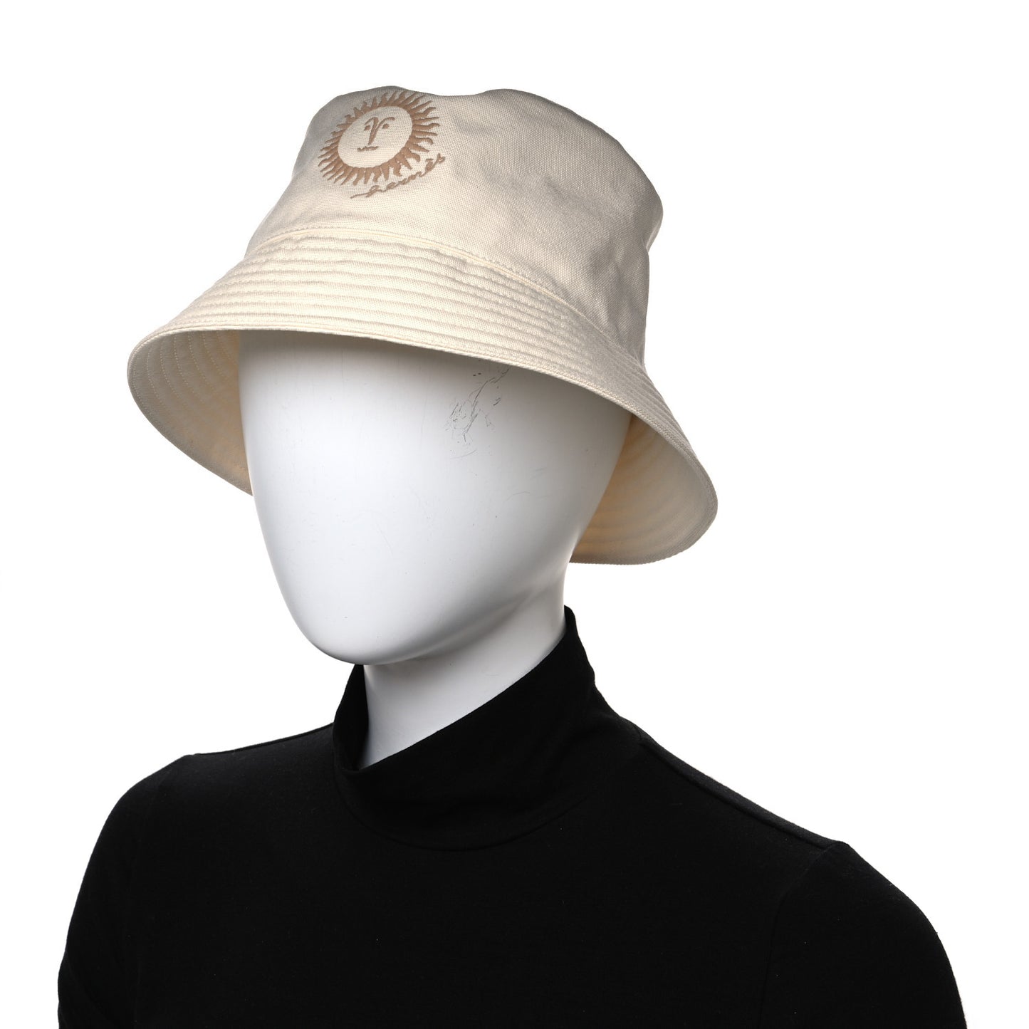 Cotton Gene Sunshine Bucket Hat 56 Ecru