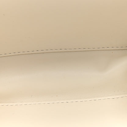 Bottega Veneta Foulard Intrecciato Minaudiere Knot Clutch Bone 5 of 9