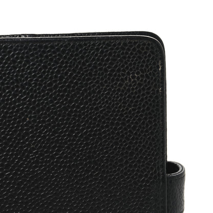 Chanel Caviar Timeless CC Ring Agenda Planner Black 10 of 14