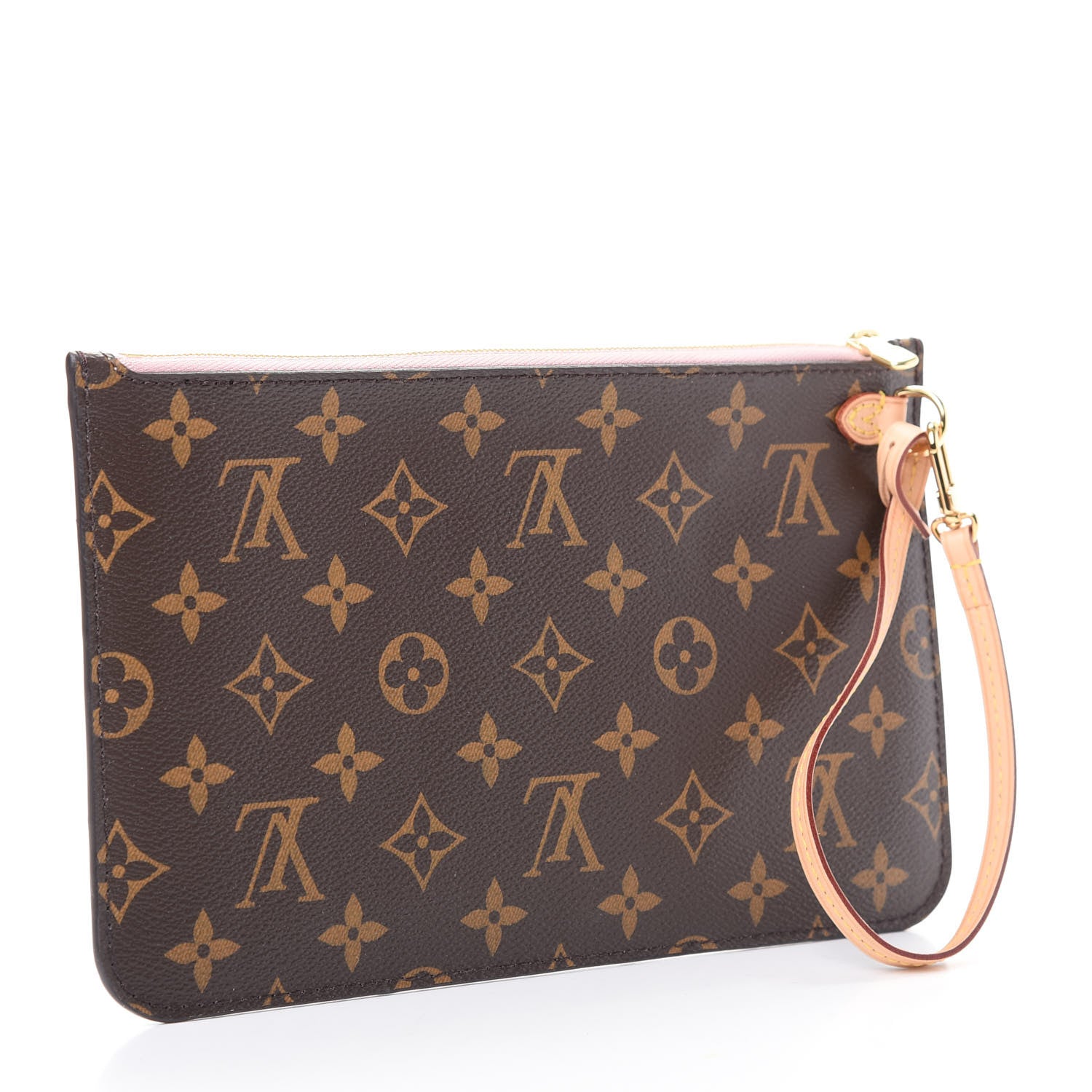 Louis Vuitton Monogram Neverfull MM GM Pochette Rose Ballerine 3 of 7