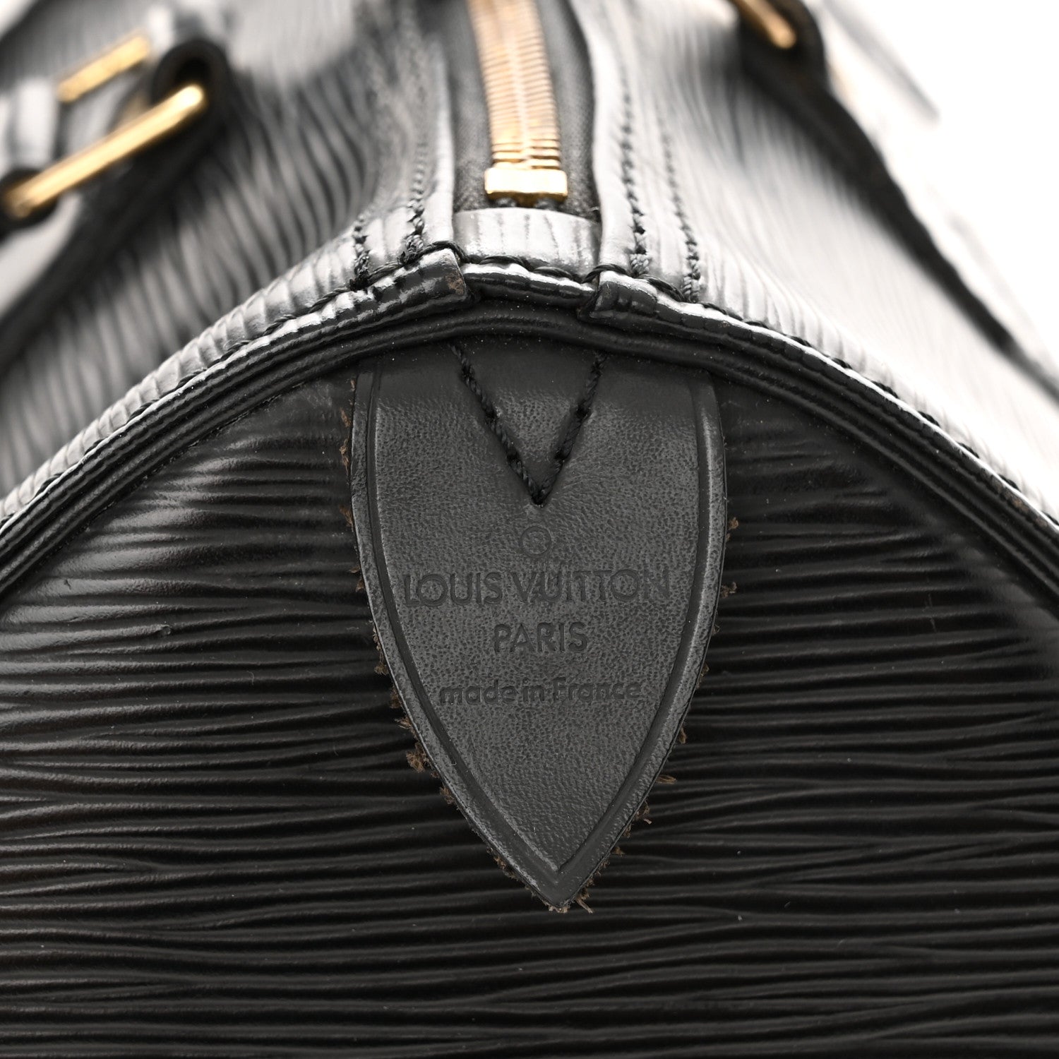 Louis Vuitton Epi Speedy 30 Black 6 of 16