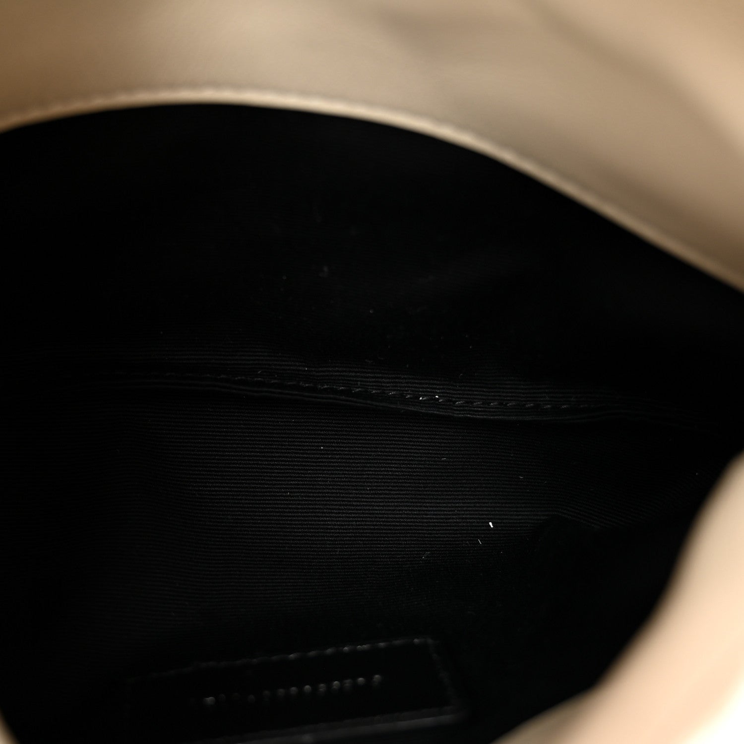 Saint Laurent Lambskin Monogram Loulou Puffer Pouch Clutch Crema Soft 5 of 8