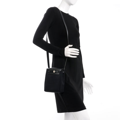 Hermes Toile Herbag TPM Natural Black 2 of 12