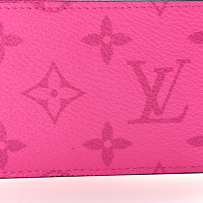 Louis Vuitton Taigarama Coin Card Holder Fuchsia 8 of 12