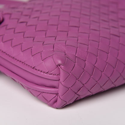 Bottega Veneta Nappa Intrecciato Pillow Crossbody Messenger Peony 9 of 12