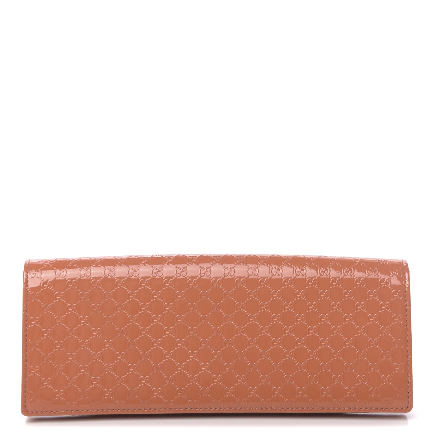 Gucci Patent Microguccissima Small Broadway Clutch Sun Orange 1 of 12
