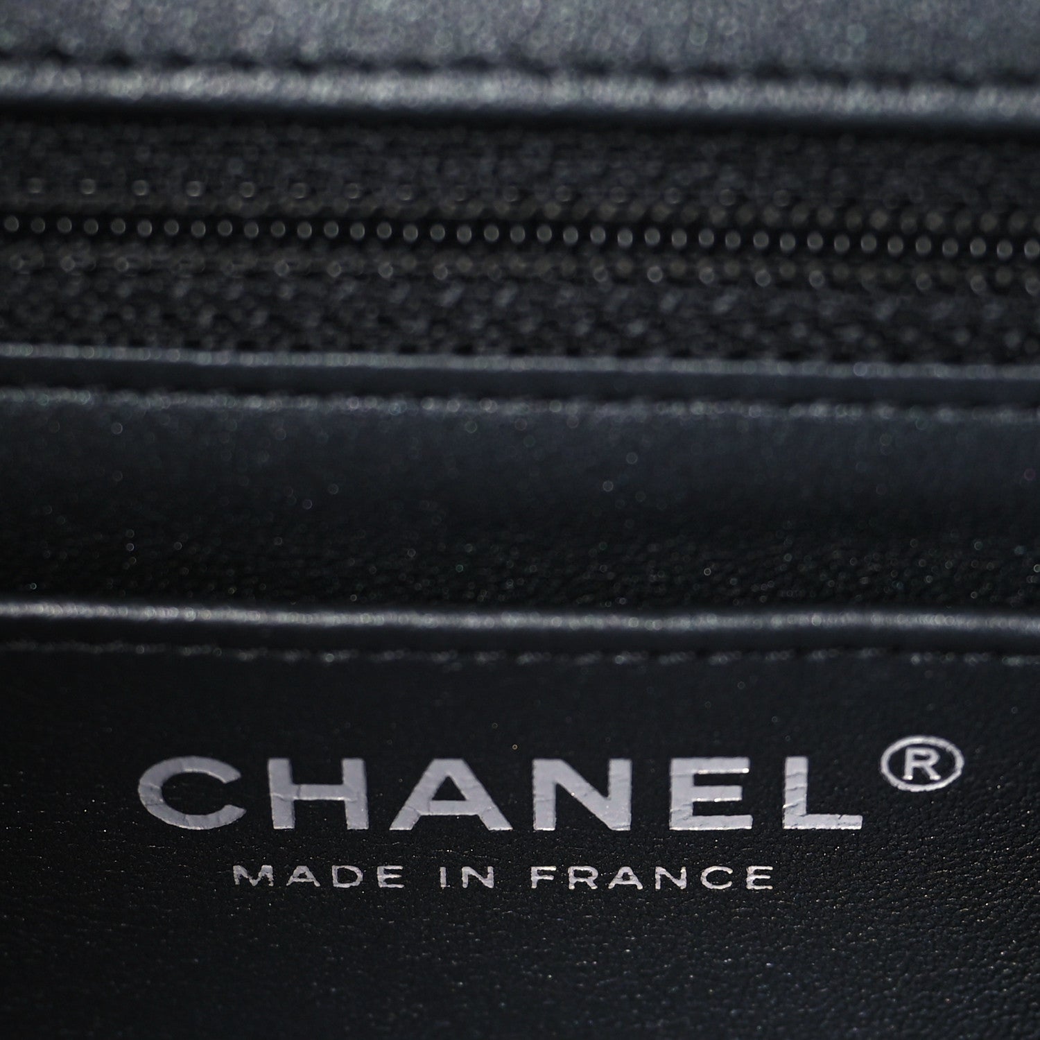 Chanel Lambskin Quilted Mini Rectangular Flap So Black 6 of 9