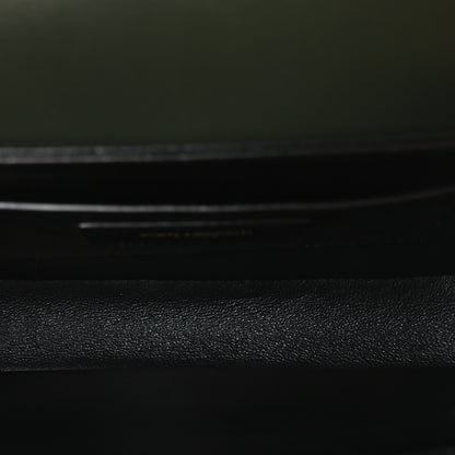 Saint Laurent Box Calfskin Monogram Medium Solferino Satchel Vert Fonce 5 of 10