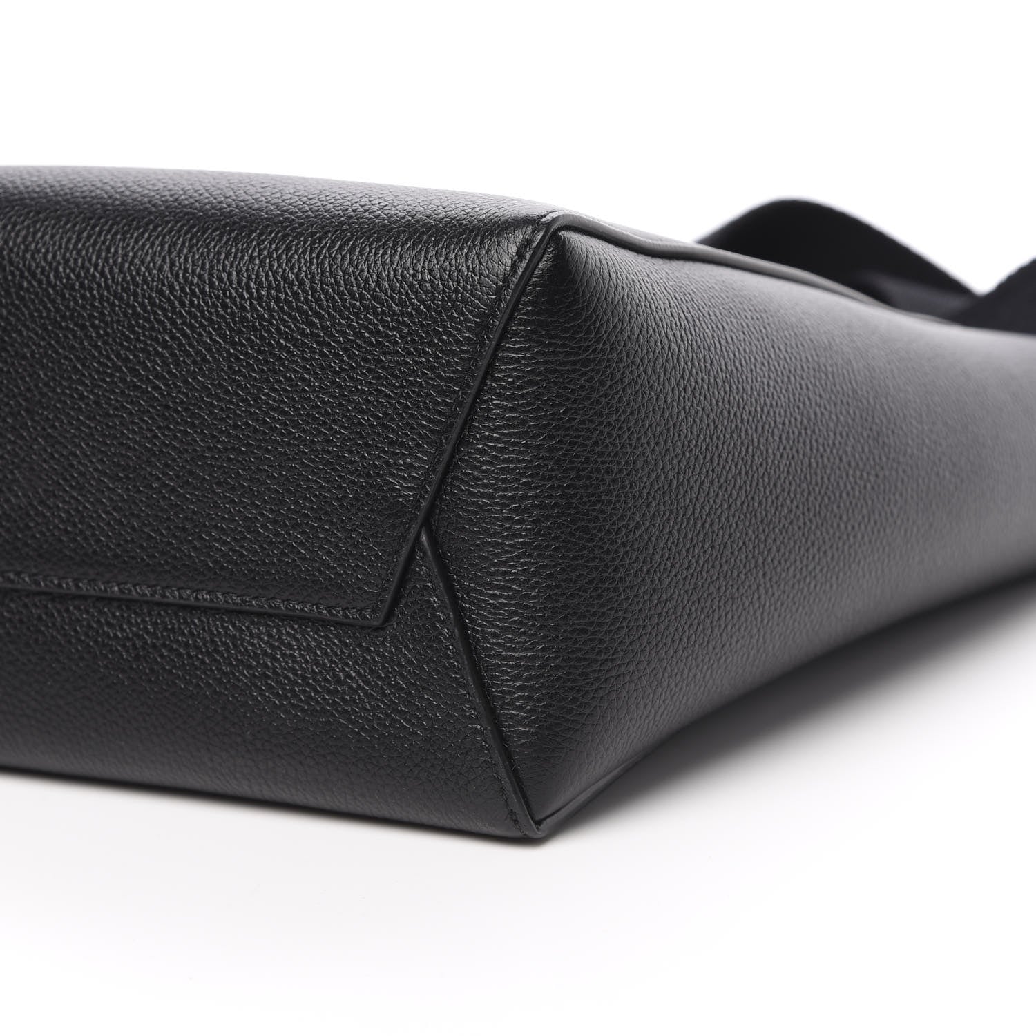 Celine Soft Grained Calfskin Small Sangle Bucket Bag Black 10 of 10