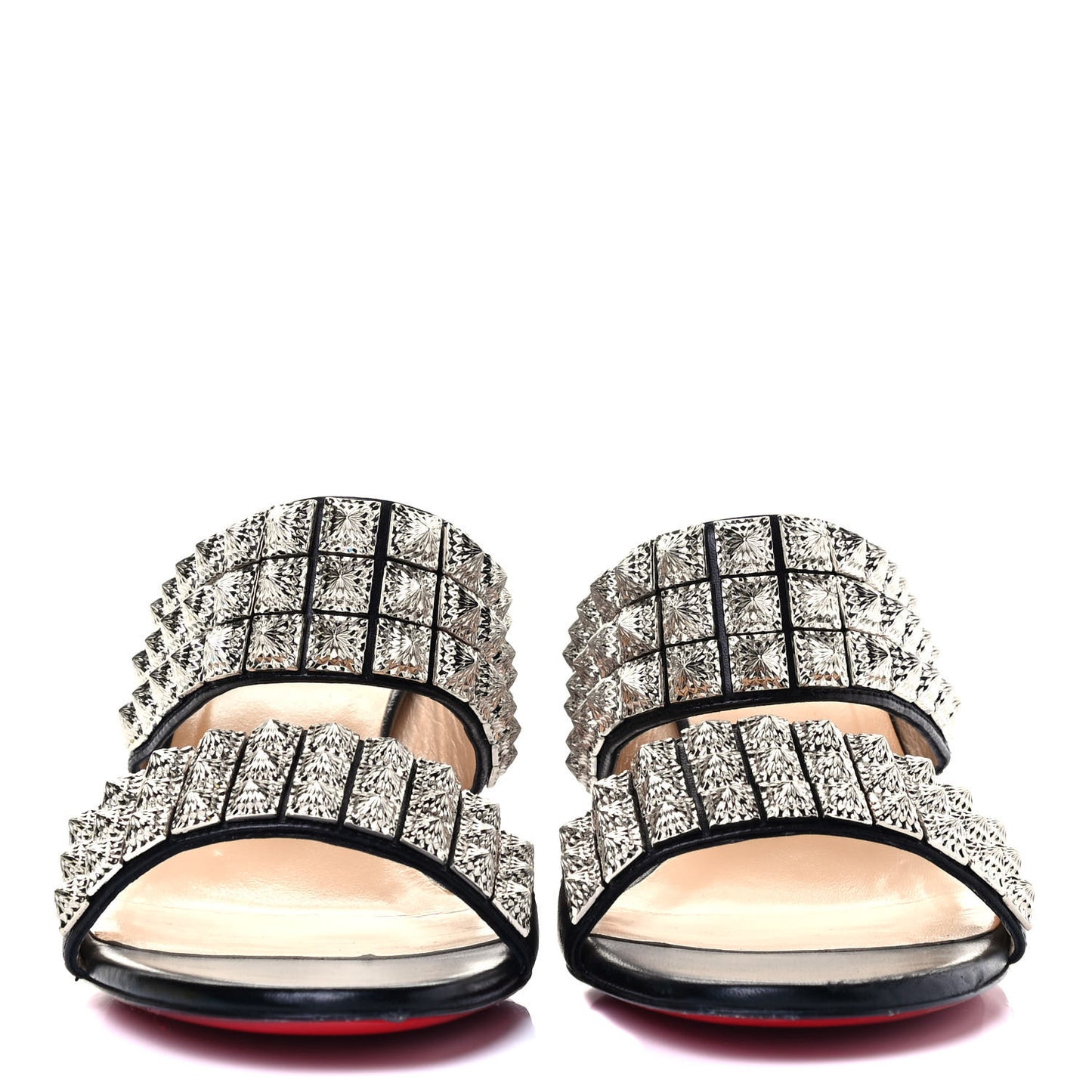 Nappa Myriadiam 55 Slide Sandals 39.5 Black
