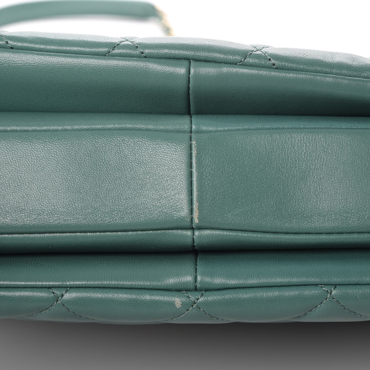 Chanel Lambskin Quilted Small Trendy CC Flap Dual Handle Bag Light Green 19 of 19
