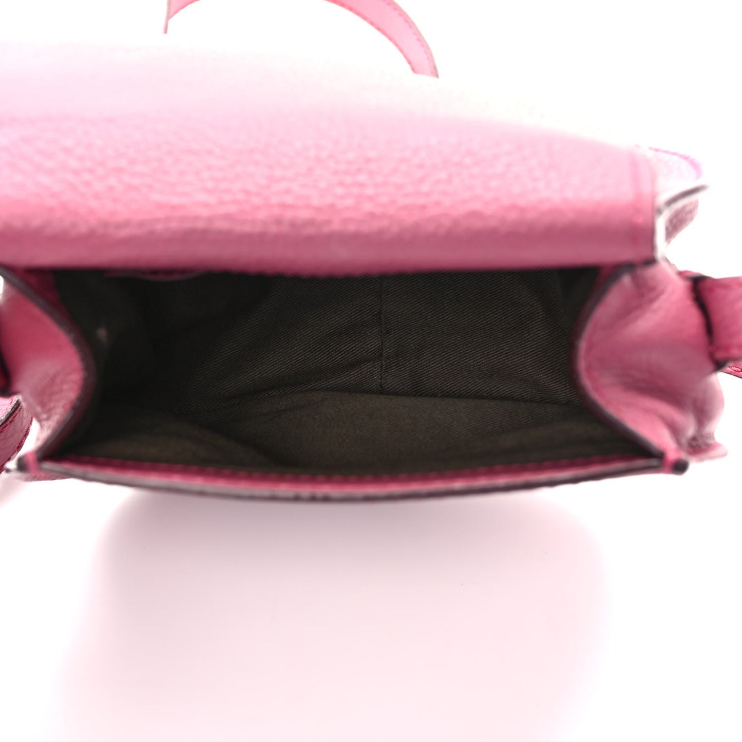 Calfskin Mini Marcie Round Crossbody Bag Dreamy Pink