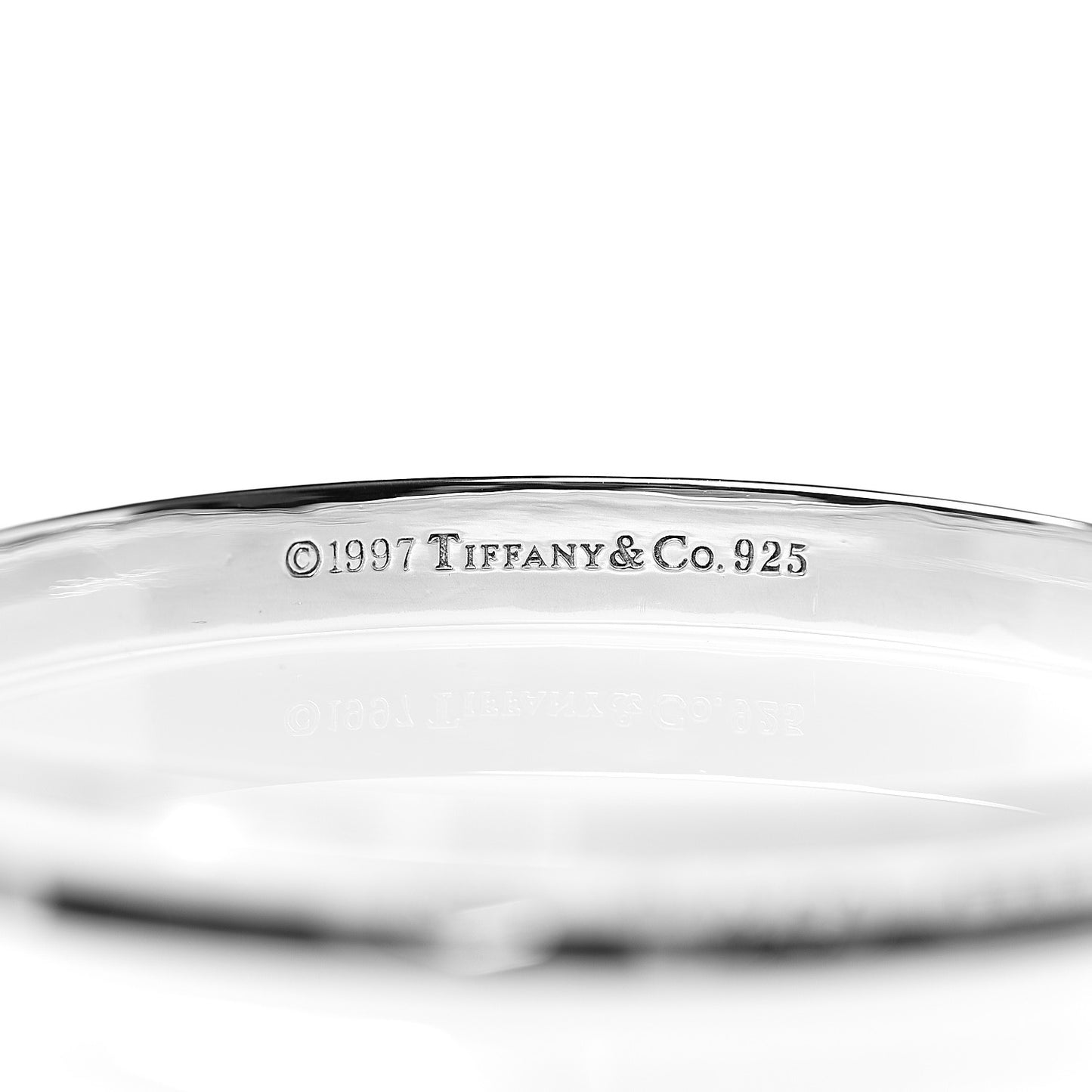 Sterling Silver Narrow 1837 Bangle Bracelet