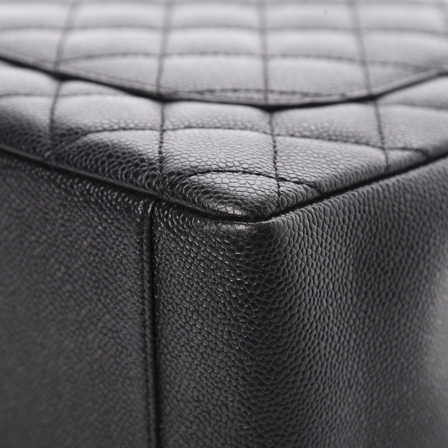 Chanel Caviar Quilted Grand Shopping Tote GST Black 11 of 14