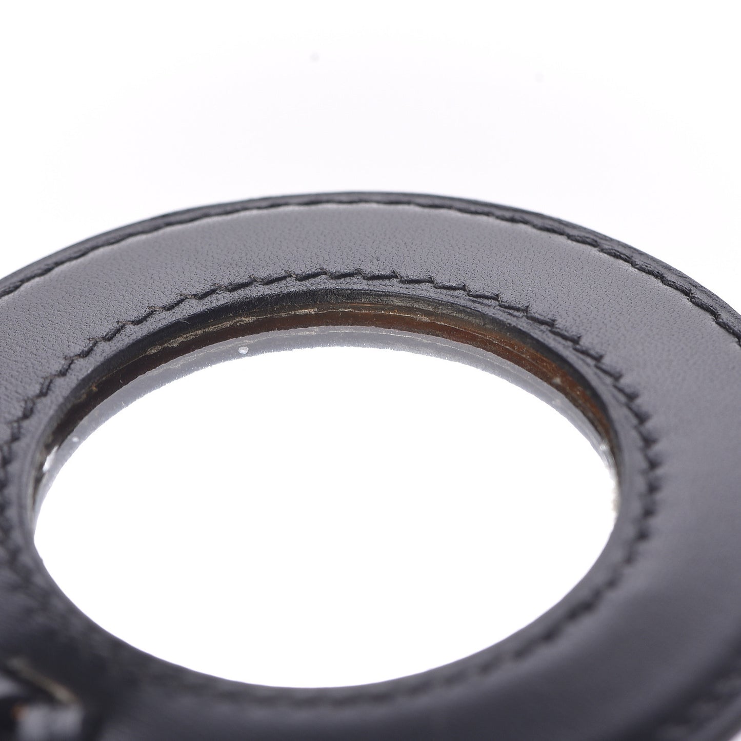 Chamonix Mirror Pendant Necklace Black