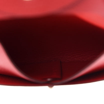 Hermes Evercolor Bastia Coin Purse Rouge De Coeur 5 of 7