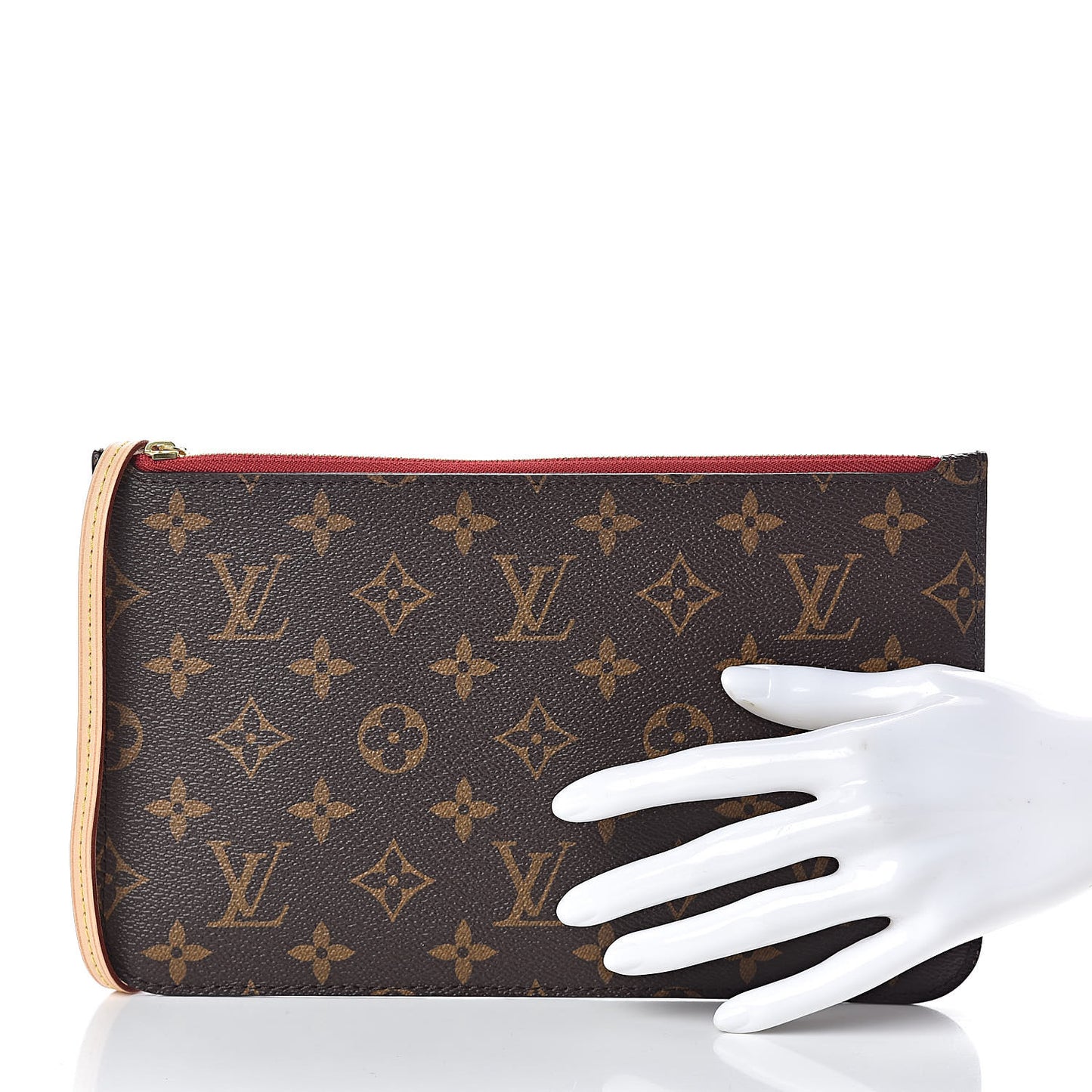 Monogram Neverfull MM GM Pochette Cherry