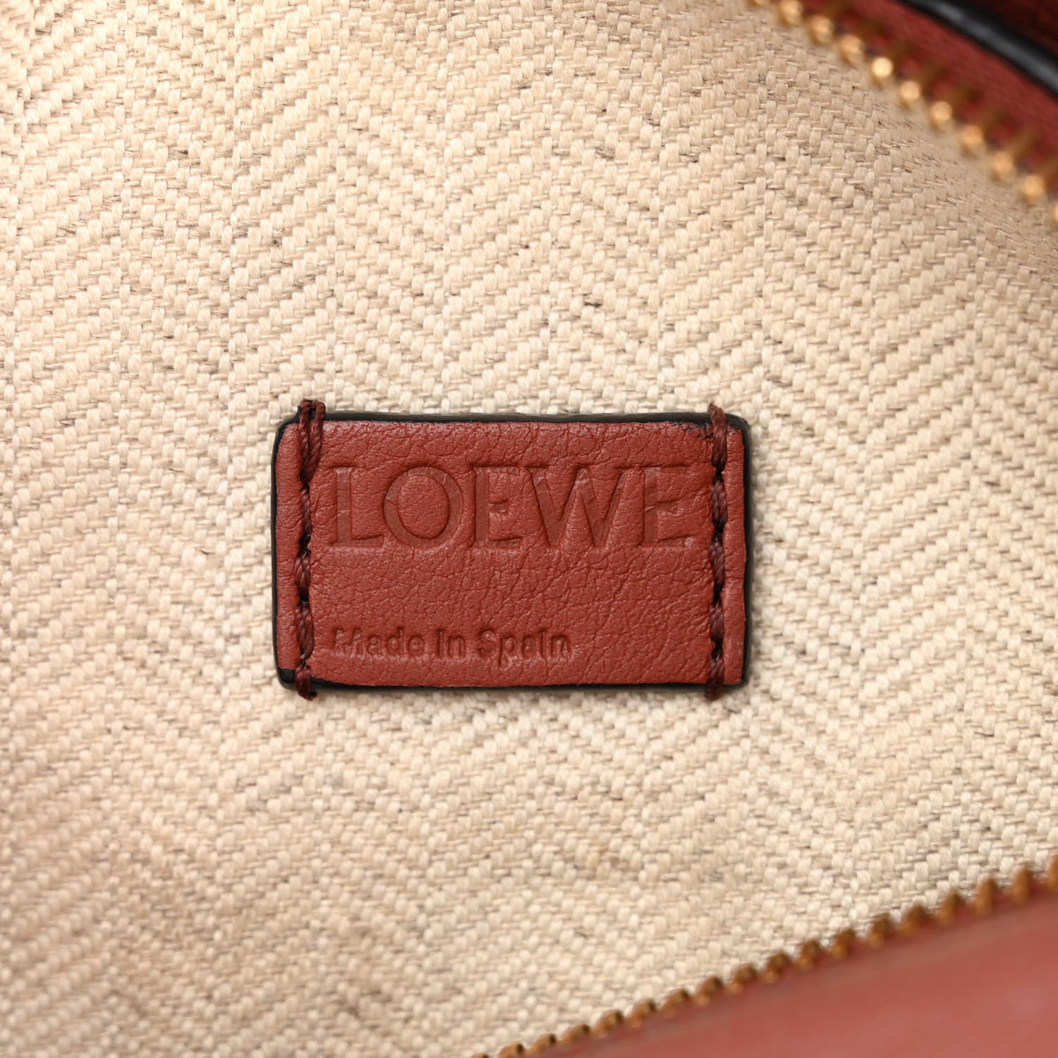 Loewe Calfskin Mini Puzzle Bag Spice Pumpkin 6 of 14