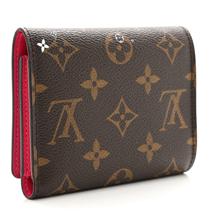 Louis Vuitton Monogram 2019 Christmas Animation Victorine Wallet Fuchsia 3 of 7