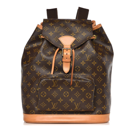Louis Vuitton Monogram Montsouris GM Backpack 1 of 12