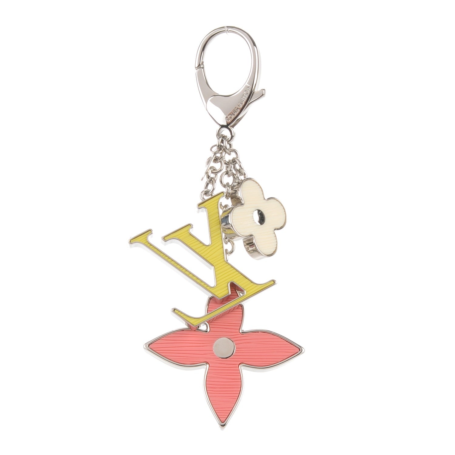 Louis Vuitton Fleur d'Epi Bag Charm Tri-Color 1 of 4