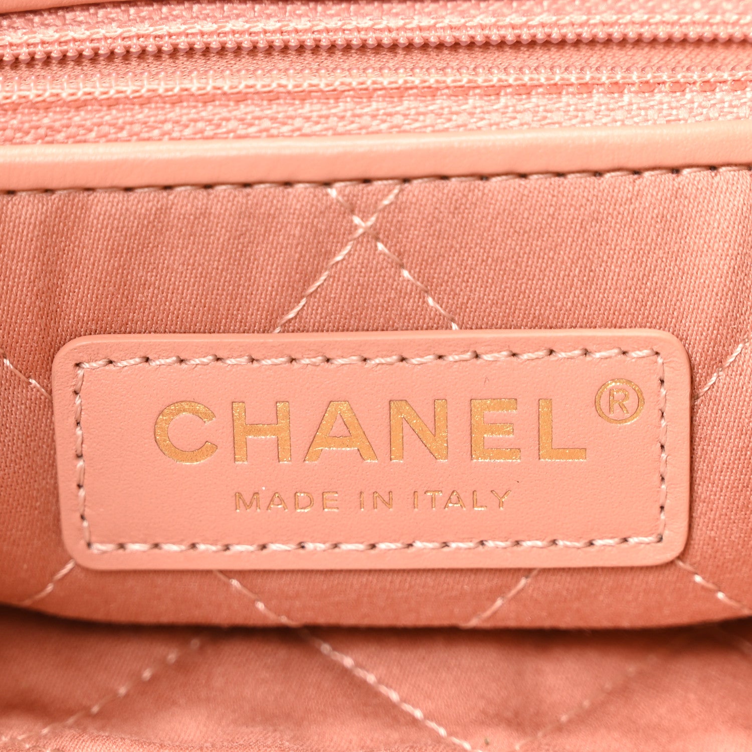 Chanel Shiny Calfskin Quilted Chanel 22 Beige 7 of 11
